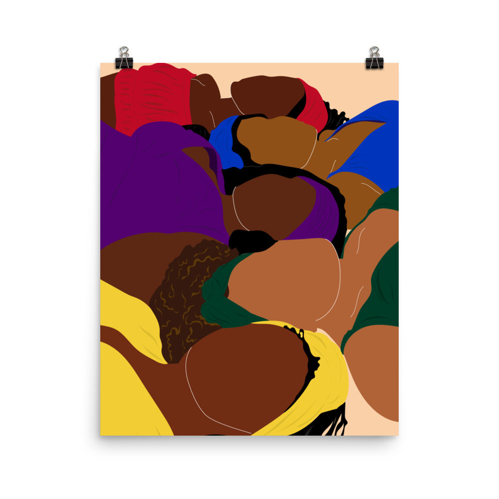 For Colored Women Matte Print