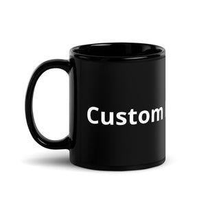 Custom Black Mug