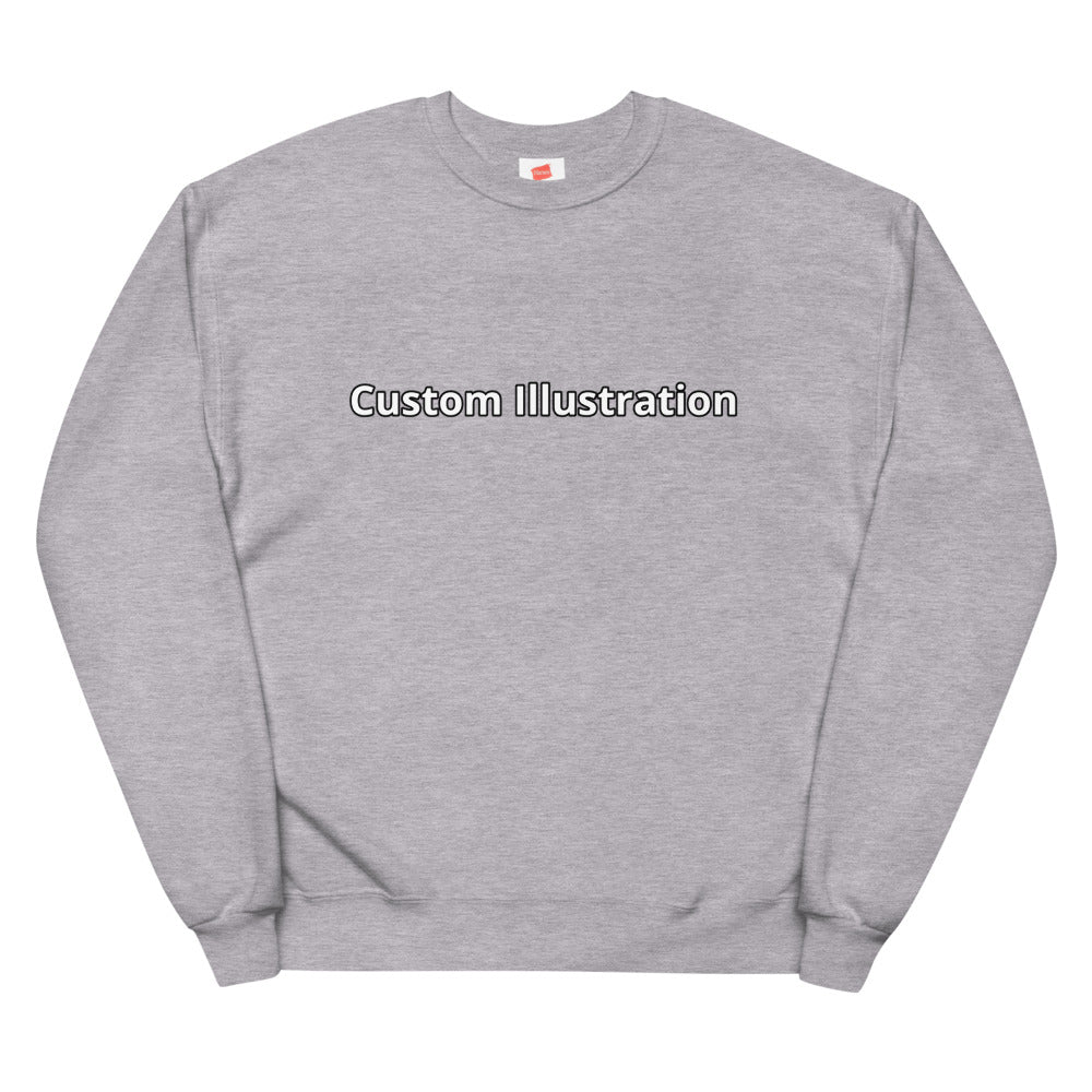 Custom Unisex Sweatshirt (Slimmer Fit)